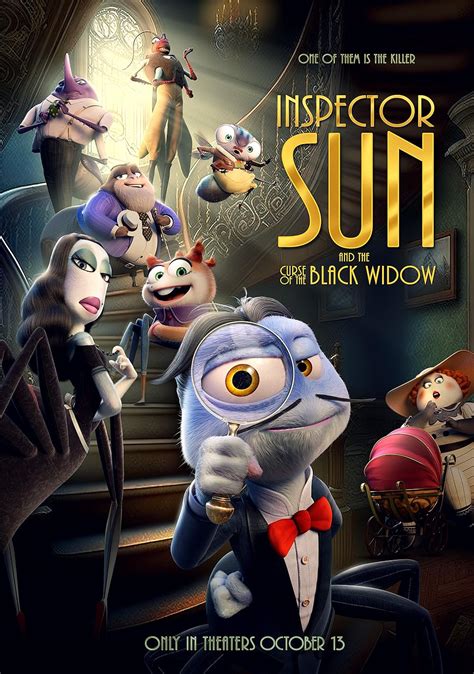 Get a sneak peek into the world of Inspector Sun and the Curse of the Black Widow in the official trailer